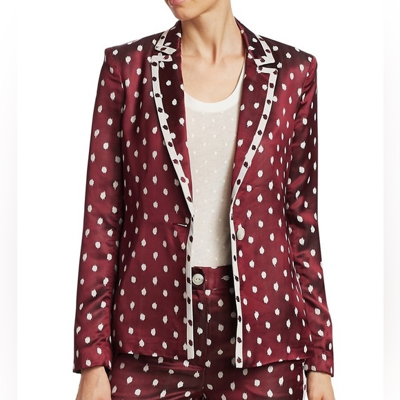 rag & bone Bonnie Polka Dot Blazer - Picture 2 of 13